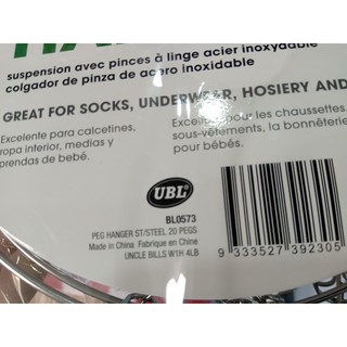 Kẹp phơi đồ Uncle Bills thép BL0573