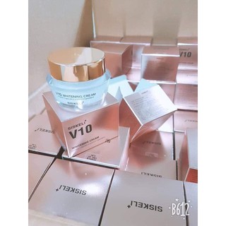 Kem Dưỡng Trắng Da Cao Cấp #V10 Siskeli Xóa Nám Tàn Nhang