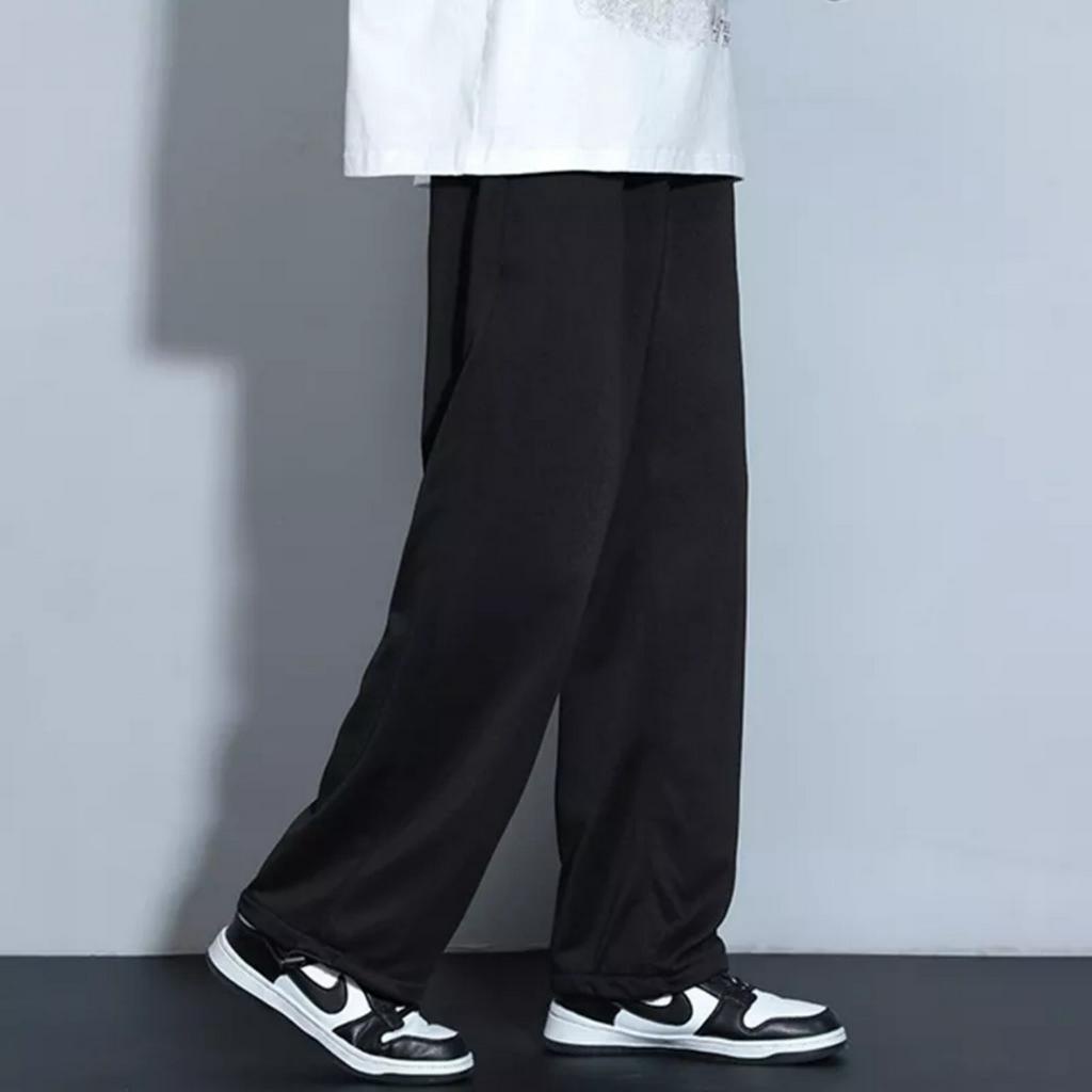 Quần Jogger Thể Thao Unisex SIMPLE Vải Da Cá Dày Dặn Phong Cách Ulzzang