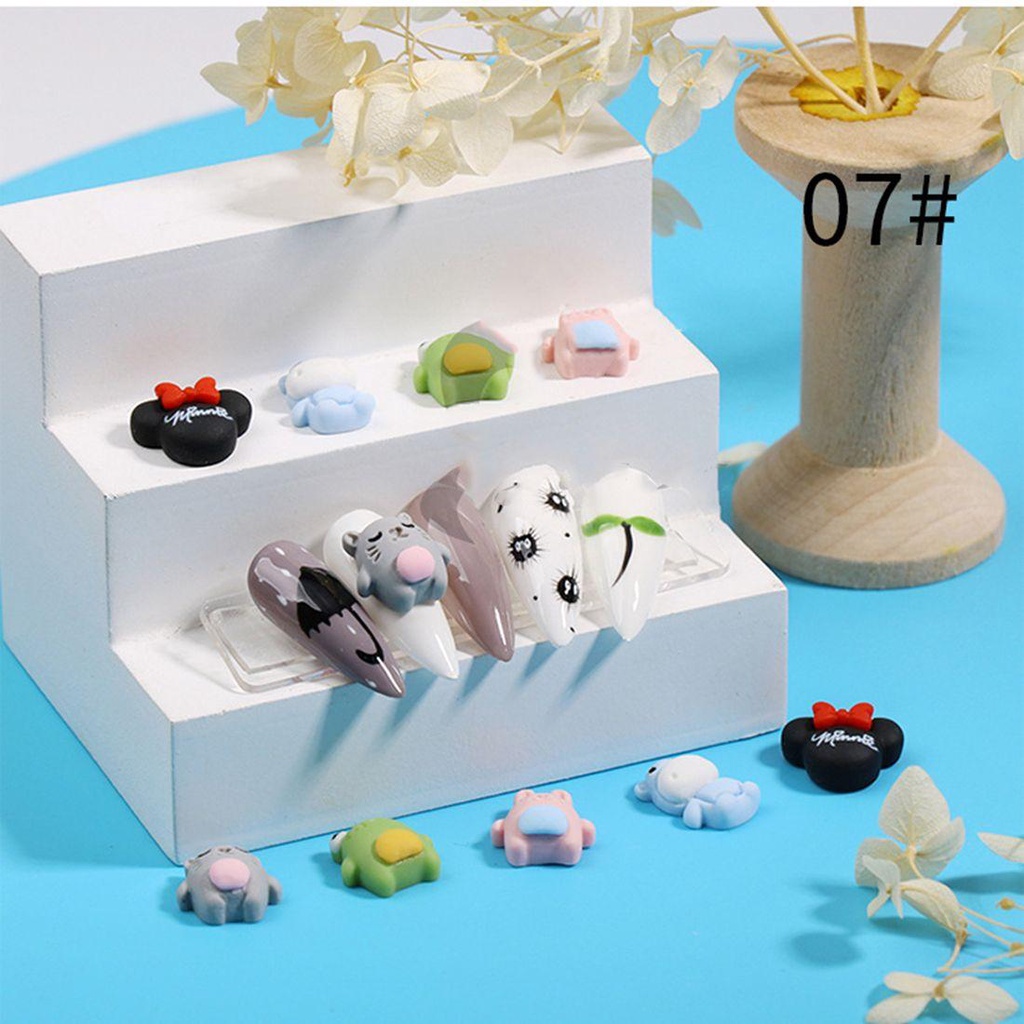 Phụ Kiện Trang Trí Móng Tay 3D Hình Công Chúa Dễ Thương DIY