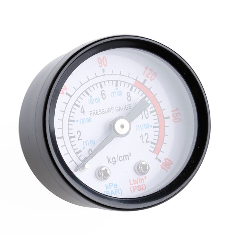 Đồng Hồ Đo Áp Suất Khí Nén 0-12 Thanh 0-180PSI Mới
