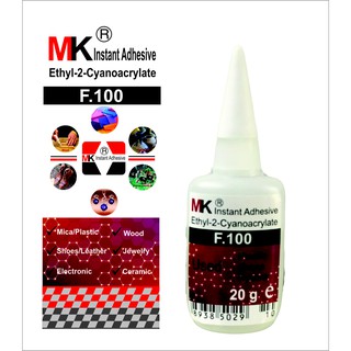Keo dán mica F.100, Keo dán không khói F100