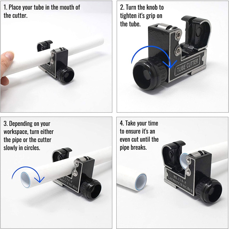 Dụng Cụ Cắt Ống Đồng Bằng Thép Không Gỉ Chuyên Dụng