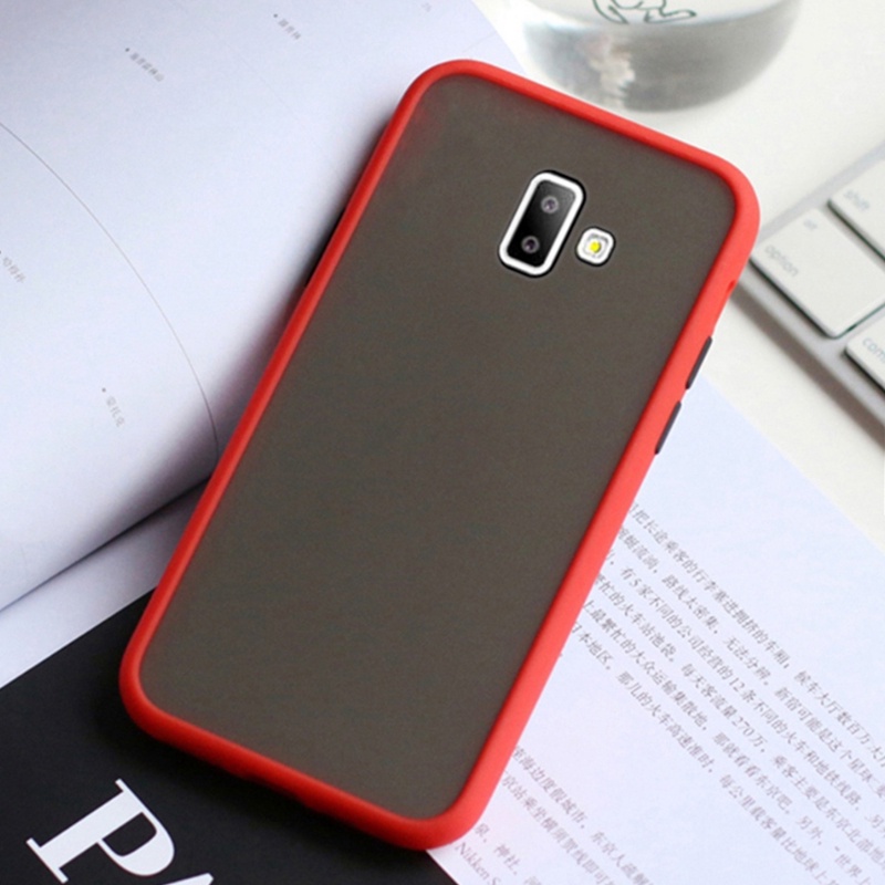 Ốp lưng samsung galaxy j6 j8 j4 plus 2018 j5 j5 prime j7 j500 j700 j7prime chống sốc matte contrast color armor case cover