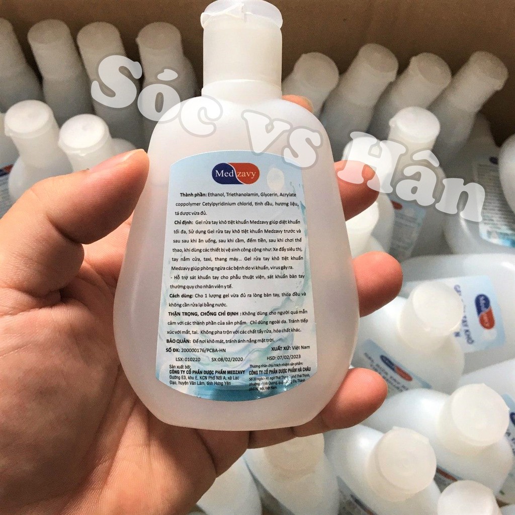 Gel rửa tay sát khuẩn khô MEDZAVY (100ml) Loại nhỏ | BigBuy360 - bigbuy360.vn