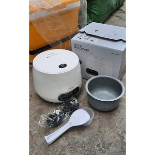Nồi cơm Điện tử mini Đa năng 0.8L LOCK&LOCK-EJR326WHT