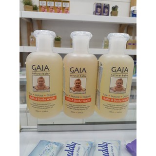 Sữa tắm hữu cơ cho bé Úc GAIA Bath & Body Wash 250ml