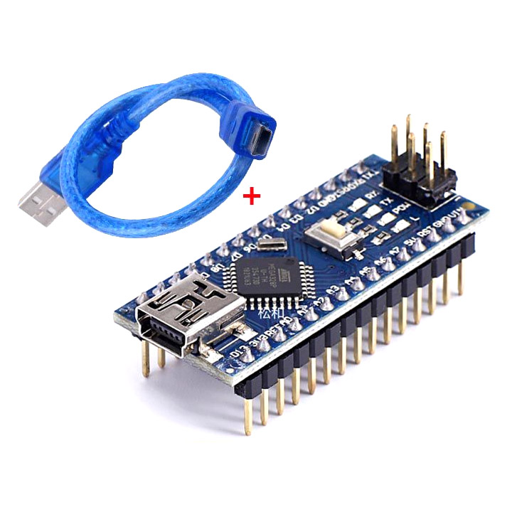 Kit Arduino Nano CH340 - Tặng Kèm Cáp Nạp Code