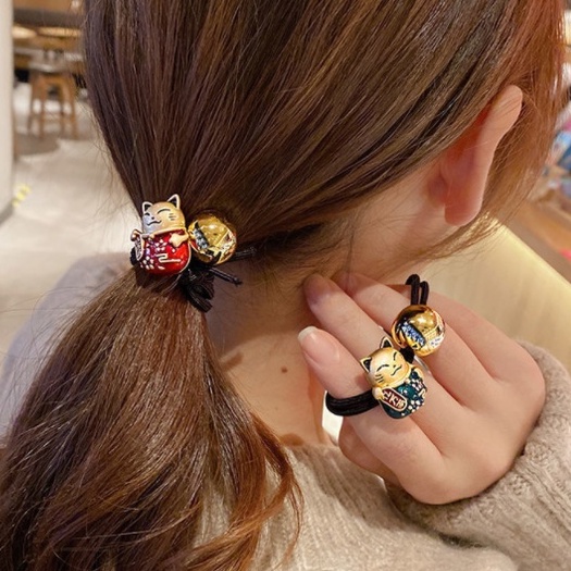 Chun buộc tóc, cột tóc/ Dây Buộc Tóc Đính Hình Nhiều Màu Loại Đẹp  Clovershop68