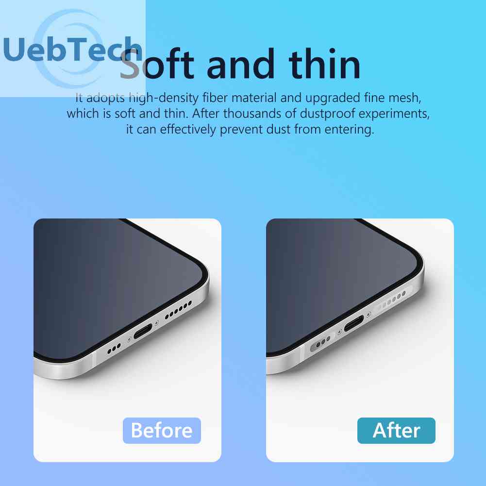 Miếng Dán Lưới Chống Bụi Cho Loa Điện Thoại iPhone 13