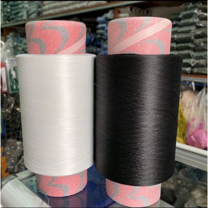 Chỉ Tơ Vắt Sổ 150 ĐEN/TRẮNG
