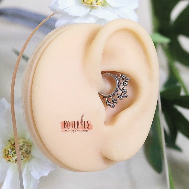 Boheries/Khuyên tai cho Daith, khuyên Septum vách ngăn mũi thép y tế không gỉ