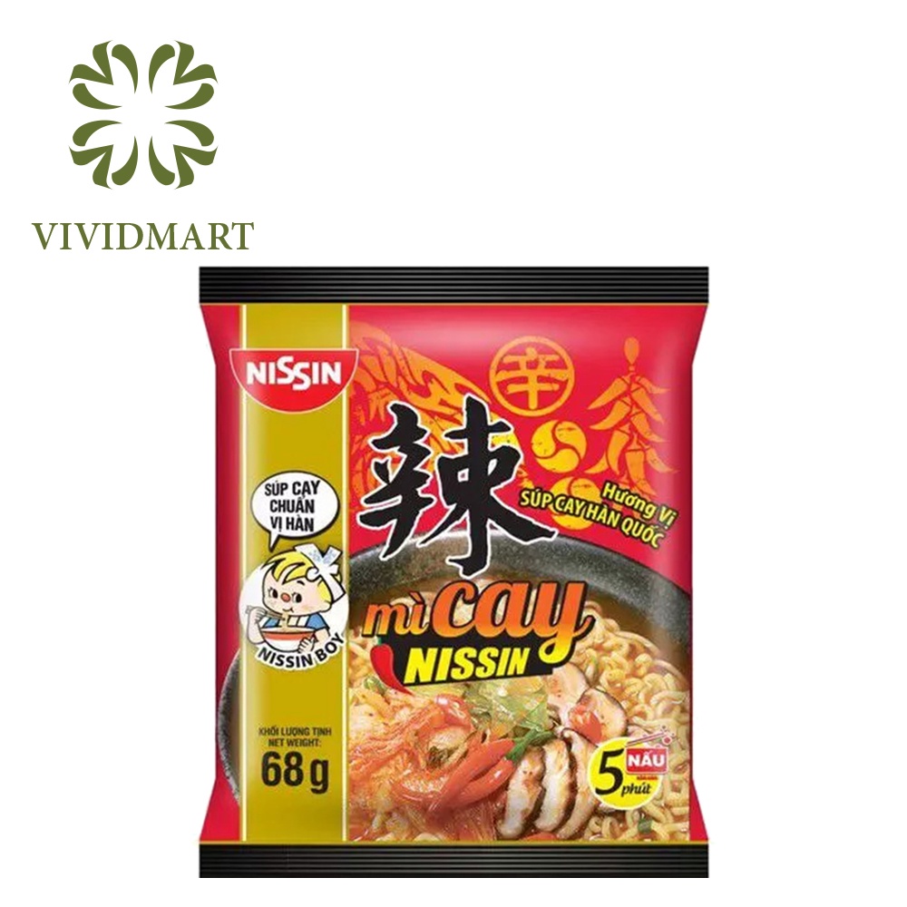 [Gói lẻ]MÌ CAY NISSIN 4 VỊ: GÀ CAY HÀN QUỐC, GÀ CAY TRỨNG MUỐI, GÀ CAY PHOMAI, SÚP CAY HÀN QUỐC – MÌ XÀO ĂN LIỀN -NISSIN | BigBuy360 - bigbuy360.vn