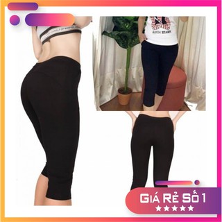 Quần legging nâng mông lửng nữ ASOS ken bụng tôn dáng