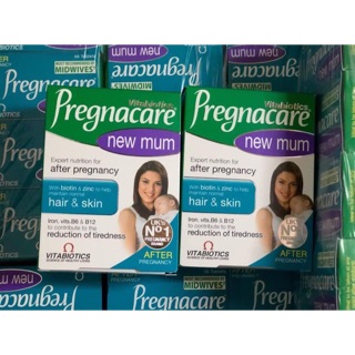 🍃 VITAMIN TỔNG HỢP PREGNACARE cho mẹ sau sinh - Hàng nội địa Anh 100%