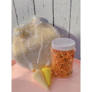 Combo bánh tráng phơi sương muối tép hành phi 80k .