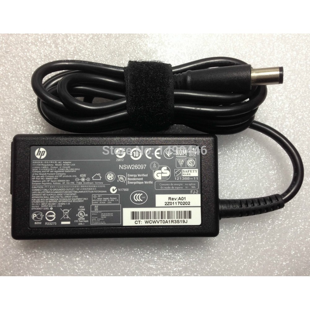 Sạc Laptop HP Compaq 2210b 2510p 2710p 18.5v 3.5A 65W