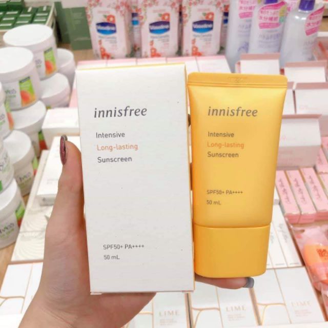 Kem chống nắng Innisfree Perfect uv Protection Cream Long Lasting For Oily Skin SPF 50+ PA+++