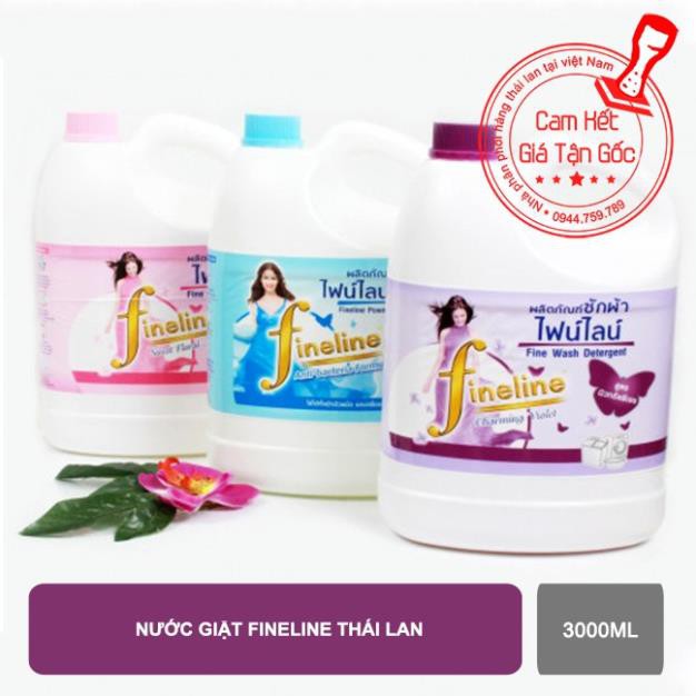 Nước giặt Fineline thái lan 3000ml