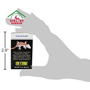 Canxi Calcium without D3 Exoterra dành cho bò sát cảnh