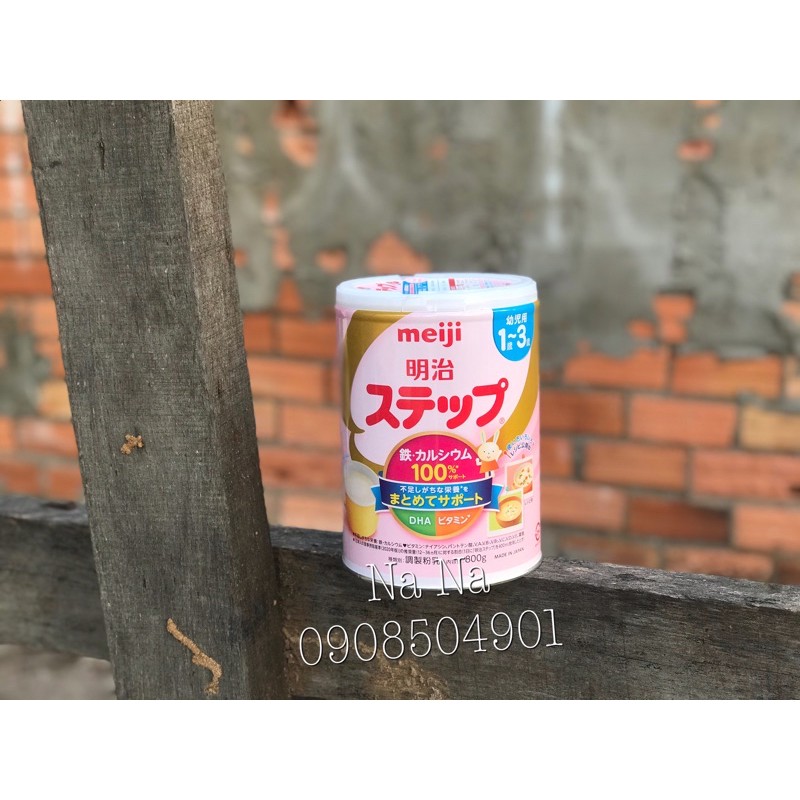 [ MẪU MỚI ] Combo 2 Lon Sữa Meiji Số 1-3 (800gr *2 )