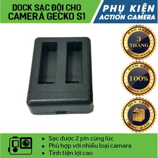 [Phụ Kiện Gecko] Gecko S1- Dock sạc rời 2 pin Gecko S1