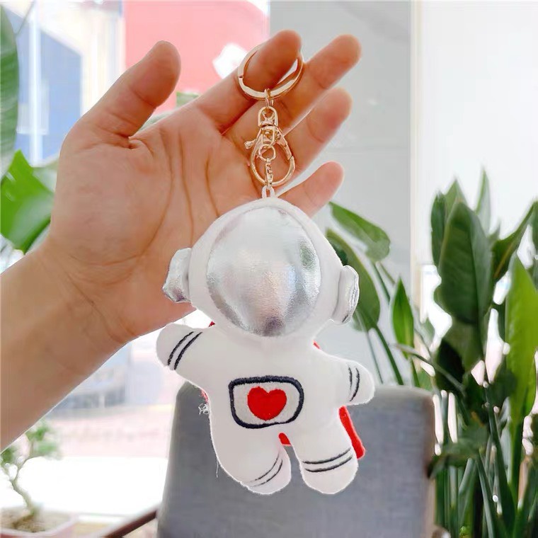Móc khóa gấu bông phi hành gia kích thước 12cm NEOCI
