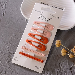 Set 6 Kẹp Tóc Dễ Thương Cho Bé Gái