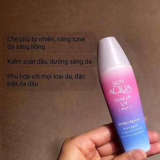 Chống Nắng SKIN AQUA Tone Up UV SPF50+ PA++++ Lọ 70g