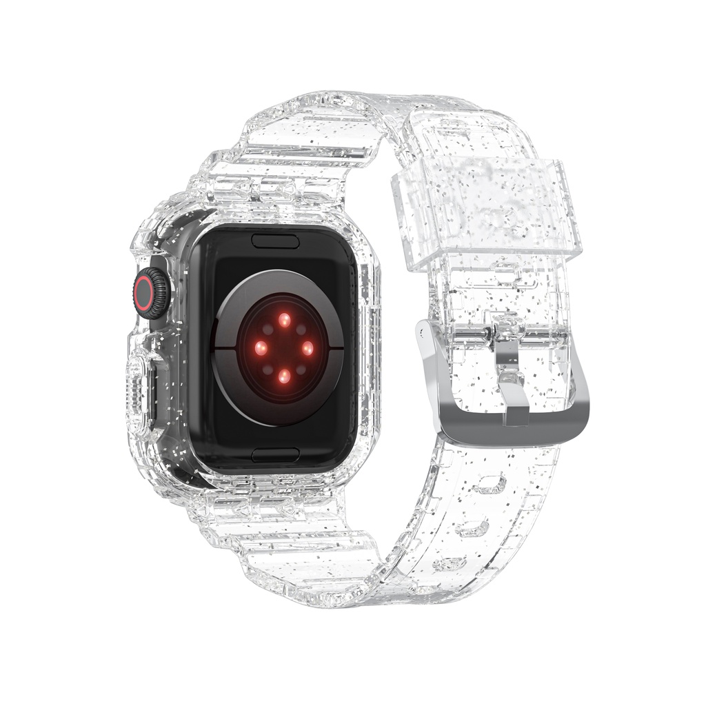 Dây Đeo Thay Thế Bằng Tpu Chuyên Dụng Cho iWatch 7/6/SE/5/4/3 41mm Dài 45mm Clory Cursion7
