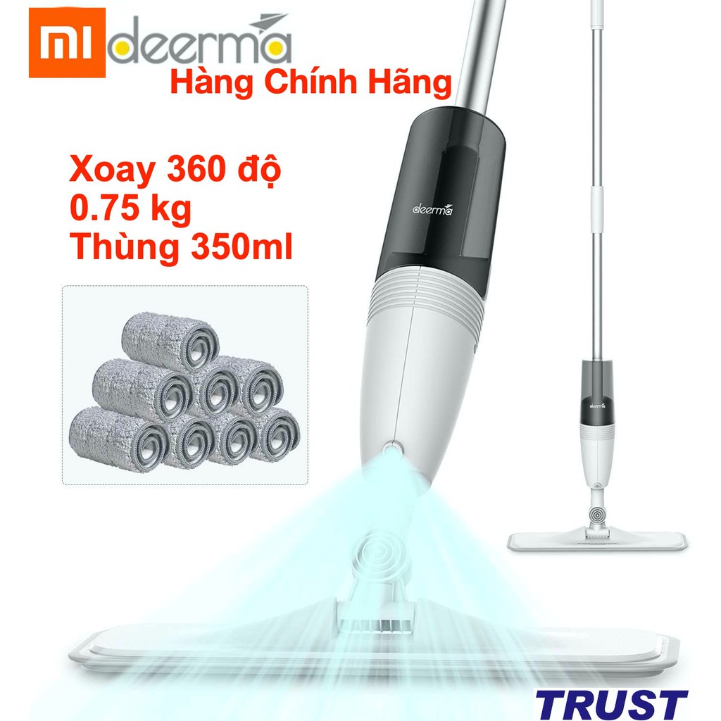 Cây Lau Nhà Phun Nước Xiaomi Deerma/Samono Water Spray Mop - TB500/SCM001