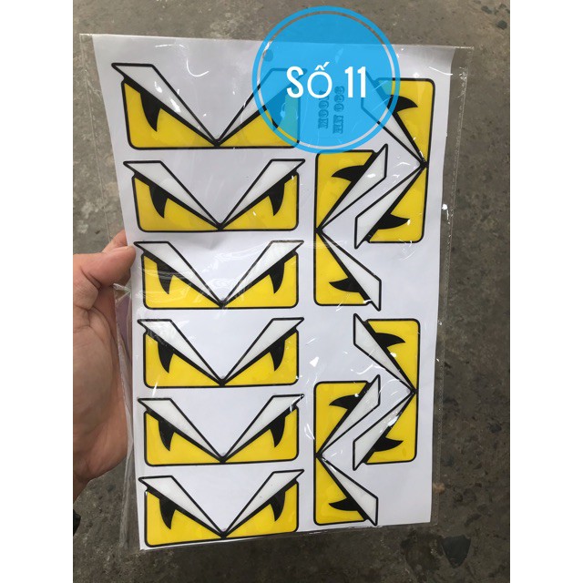 Tem Dán Xe Decal Nổi