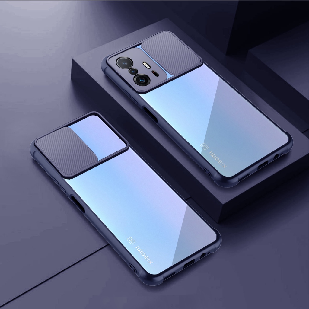 Ốp Lưng Trong Suốt Có Nhẫn Đỡ Cho Xiaomi Mi 11T 10T Pro 10i 10 Lite POCO F3
