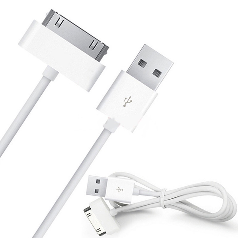Dây cáp xạc IP4,4S,tablet táo đời cũ loại tốt,2 đầu đúc chắc chắn