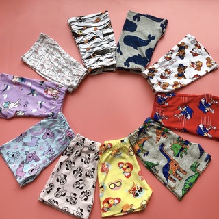 Quần chục đùi cho bé║Quần đùi bé trai bé gái chất cotton bozip xuất dư mềm mịn cho bé từ 6-17kg (1 quần) ║5bbkids