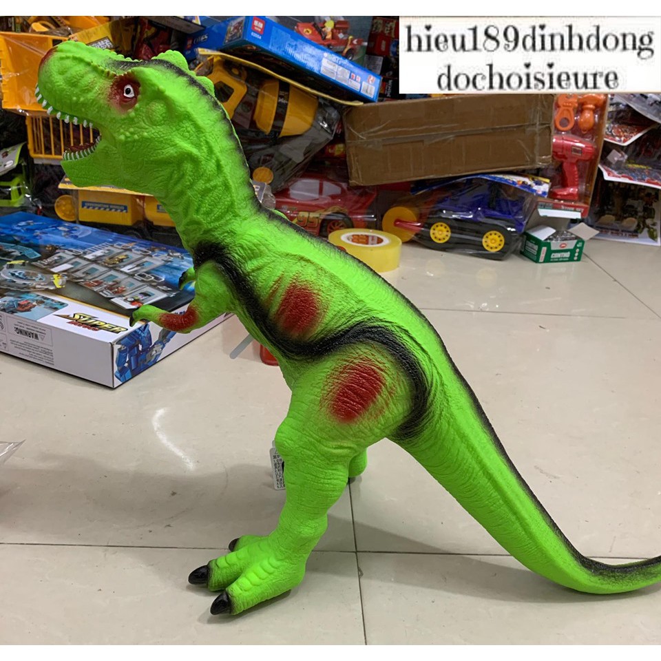 Khủng long bạo chúa cao su cỡ siêu lớn có âm thanh