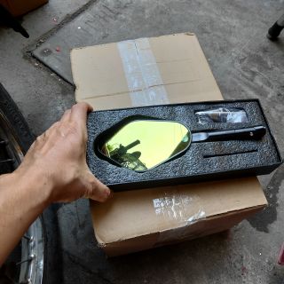 Kính chiếu hậu rizoma elisse loại 1 (mặt gương vàng)