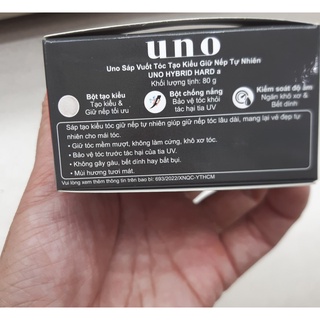 Sáp vuốt tóc UNO SHISEIDO 80g (Hard) - MP8198
