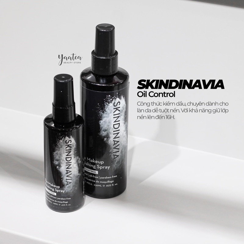 Xịt khoá lớp makeup SKINDINAVIA