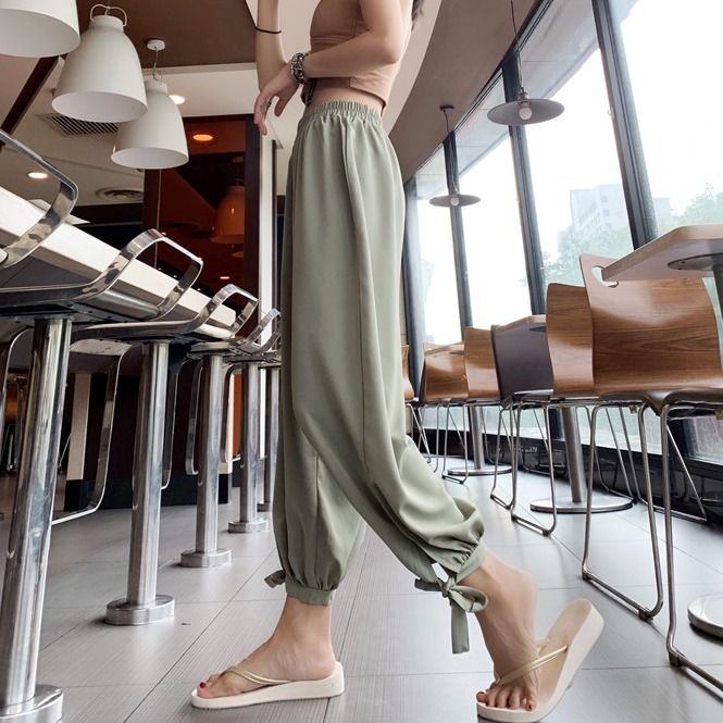 Quần Dài Nữ Ống Rộng Lưng Cao Chất Liệu Chiffon Blxy520.Vn | BigBuy360 - bigbuy360.vn