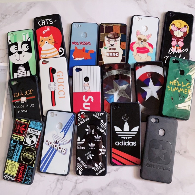 Ốp Lưng Oppo F7 Hình Kute Viền Nhựa Dẻo Hình Kute