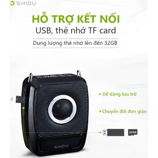 Máy trợ giảng không dây, có bluetooth Shidu SD-S92