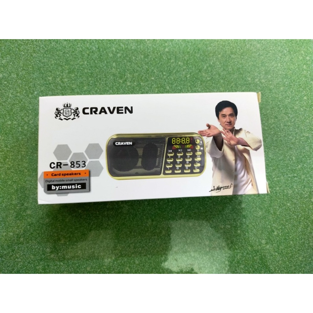 Loa Craven 3 pin + thẻ nhớ + 5G file nghe tiếng anh