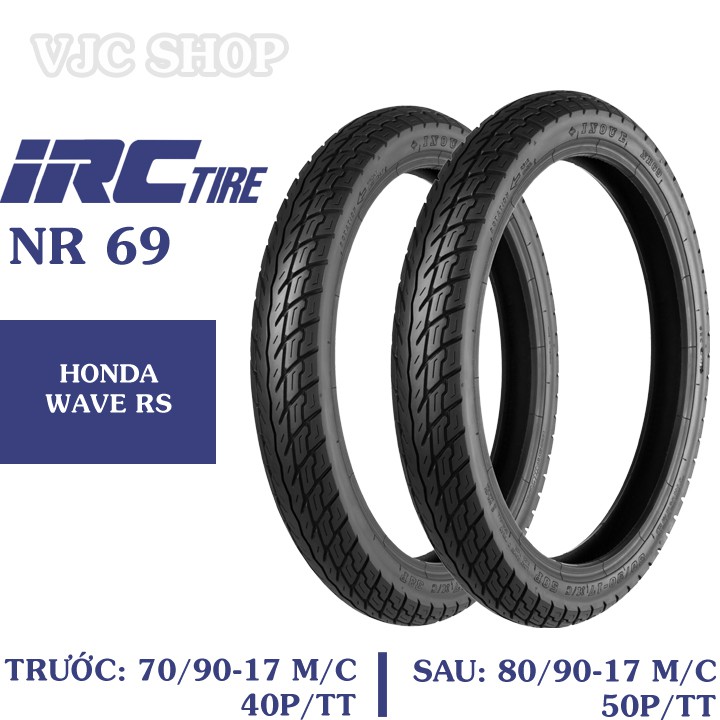 Lốp xe máy Inoue (IRC) cho Honda Wave RS