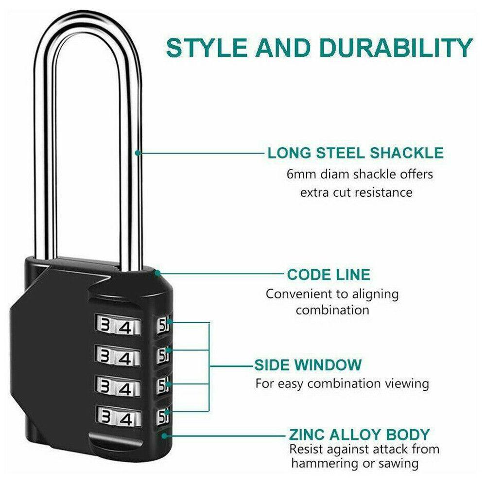 Ổ Khóa Hành Lý Chống Trộm 4 Chữ Số