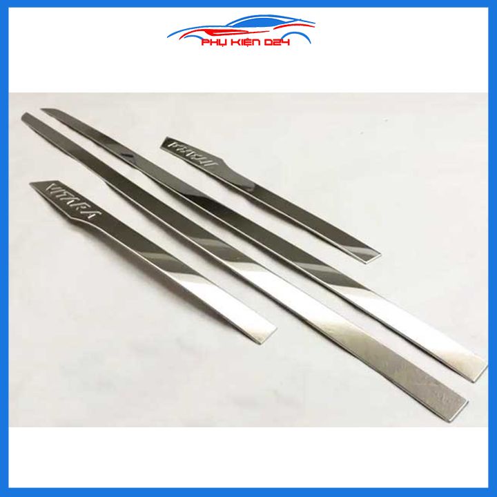 Bộ ốp nẹp sườn Vitara 2015-2016-2017-2018-2019-2020 inox trang trí làm đẹp xe