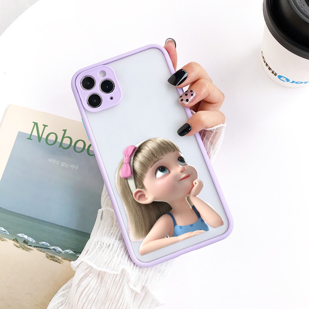 Ốp lưng iphone Baby Girl bảo vệ camera 6/6plus/6s/6splus/6/7/7plus/8/8plus/x/xs/xsmax/11/11pro/11promax– Shin Case-V11