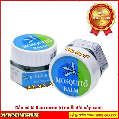 [Hàng Nhập Khẩu]Dầu cù là muỗi Mosquito Balm 13gr