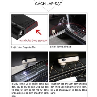 Đèn rọi logo vinfast  VF3 VF8 VF9 VF e34 VF5 VF7 LUX2.0 LUX A 2.0 LUX SA 2.0
