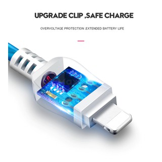 Led USB Cable Flash Light Up Data Line Mobile phone Charger for Android Type-C